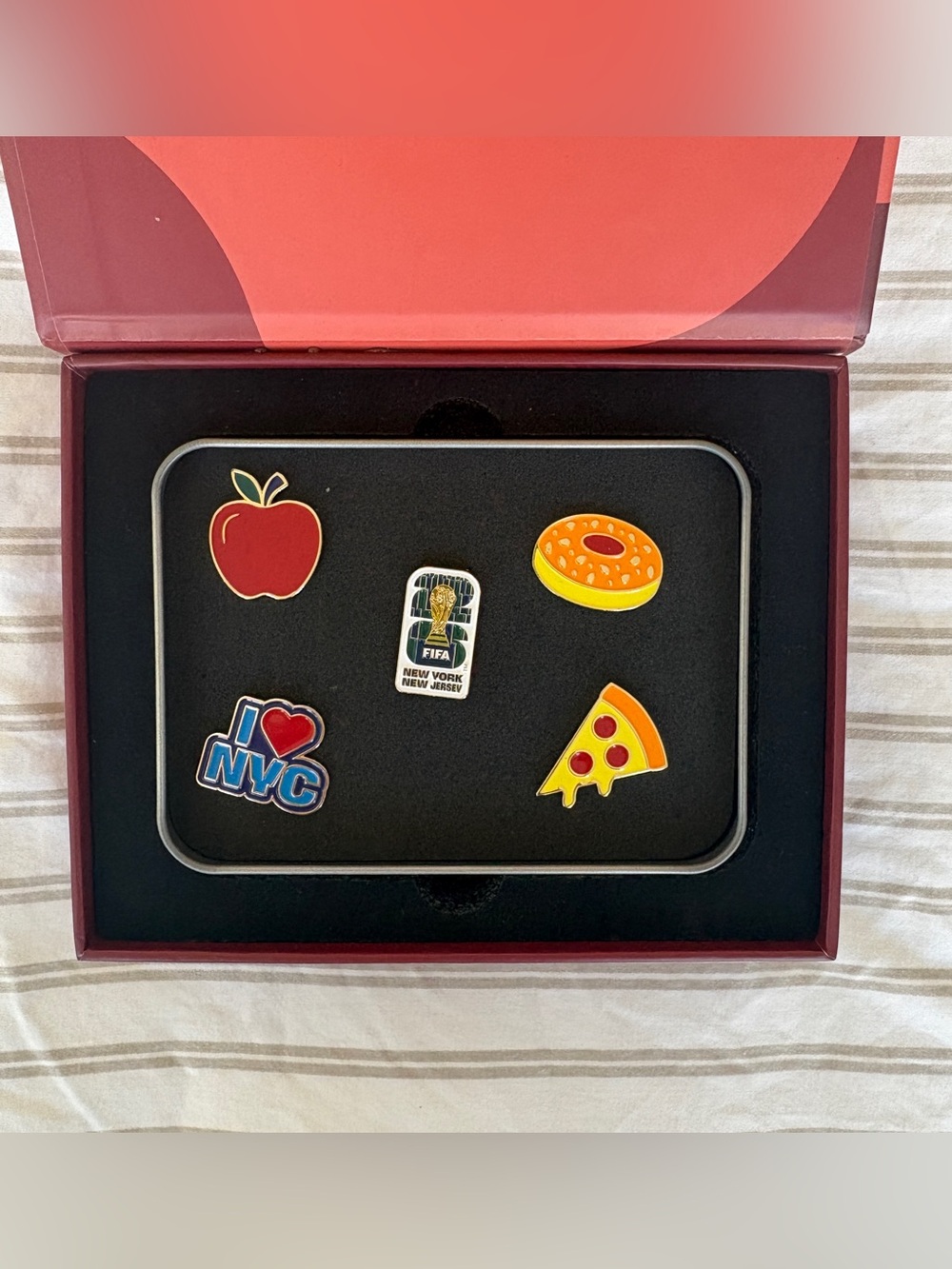 FIFA World Cup 2026 NYC pin set